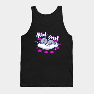 RIOT GRRRL CAT Tank Top